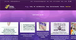 Desktop Screenshot of donegalchildcare.com